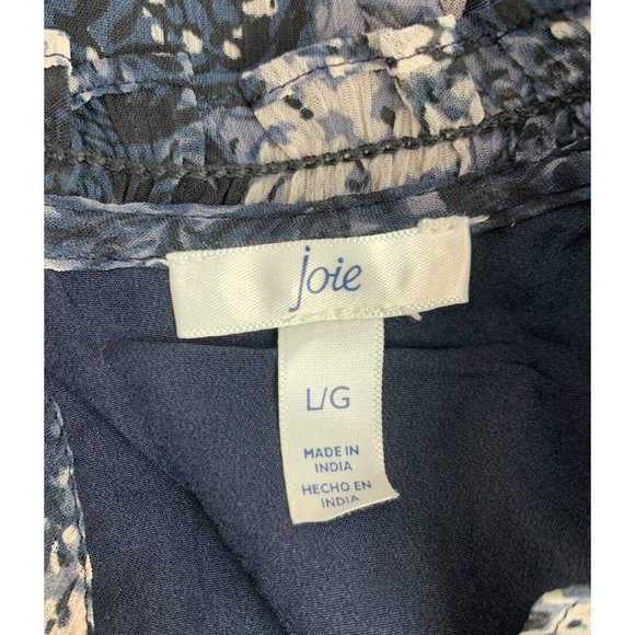 NWT $348 JOIE Womens Size L Baltic Print Mini Dress - Picture 8 of 13